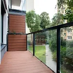 Sienna 65 - Taras Na Dachu Z Panorama 360 Na Warszawe -roof Terrace With A Beautiful View - Prywatny Balkon - Private Balcony - Better * Warschau